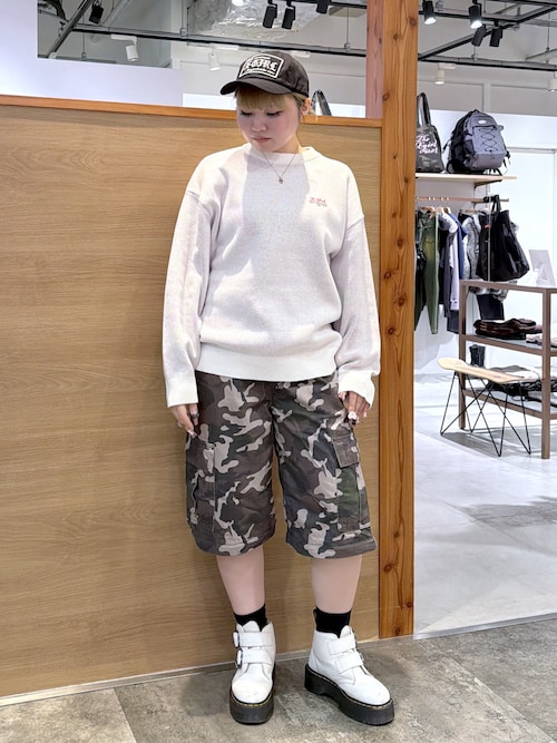 WASHED 2WAY WIDE LEG CARGO PANTS（カーゴパンツ）｜X-girl（エックス