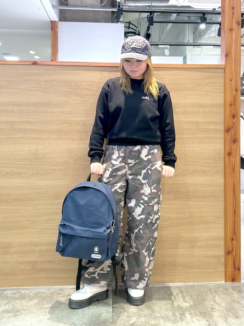 WASHED 2WAY WIDE LEG CARGO PANTS（カーゴパンツ）｜X-girl（エックス