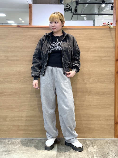 RHINESTONE CURSIVE LOGO SWEAT PANTS（スウェットパンツ）｜X-girl