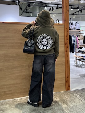 あまねさん（レディース・160cm）の春コーディネート