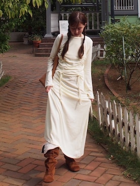 「ルームウェア」｜Lepus Faë officialさん（レディース・158cm）の秋コーディネート