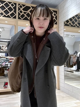 Hanokoさん（レディース・169cm）の冬コーディネート