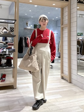 Hanokoさん（レディース・169cm）の冬コーディネート