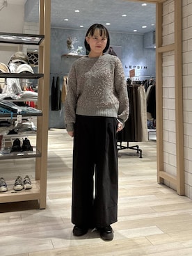 Hanokoさん（レディース・169cm）の冬コーディネート