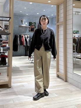 Hanokoさん（レディース・169cm）の冬コーディネート