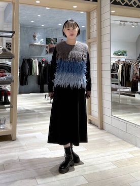 Hanokoさん(レディース・169cm)の冬コーディネート