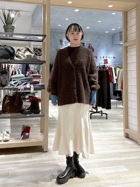 Hanokoさん(レディース・169cm)の冬コーディネート
