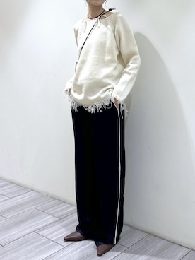 「アイテム（コインケース）」を使った、makiさん（レディース・170cm）の秋コーディネート