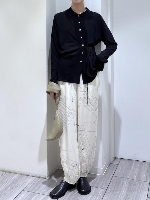 【ADAM ET ROPE】ニットシャツカーディガン ADAM ET ROPE'（アダムエロペ） カーディガン ニットシャツ