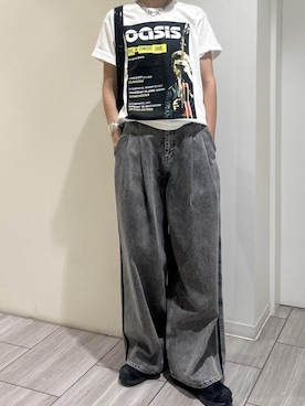 「アイテム（ショルダーバッグ）」を使った、makiさん（レディース・170cm・30代）の夏コーディネート
