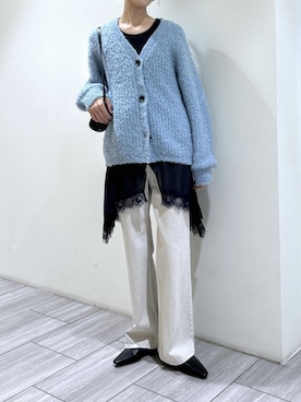 「アイテム（パンプス）」を使った、makiさん（レディース・170cm・30代）の秋コーディネート