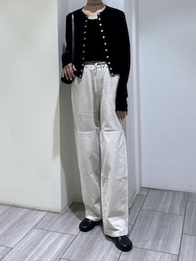 「アイテム（ブーツ）」を使った、makiさん（レディース・170cm・30代）の秋コーディネート