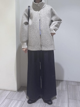 「upperhights（アッパーハイツ）のアイテム」を使った、makiさん（レディース・170cm）の秋コーディネート