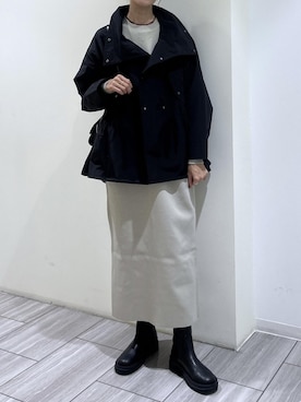 「アイテム（ワンピース/ドレス）」を使った、makiさん（レディース・170cm・30代）の秋コーディネート