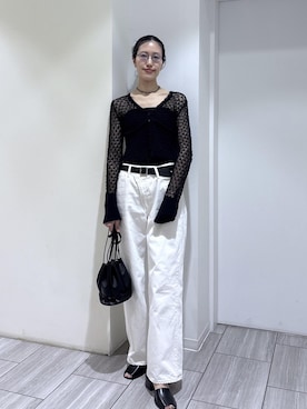 「NEEDBY heritage（ニードバイヘリテージ）のアイテム」を使った、makiさん（レディース・170cm）の春コーディネート
