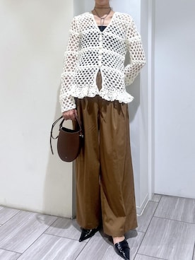 「アイテム（チョーカー）」を使った、makiさん（レディース・170cm・30代）の夏コーディネート