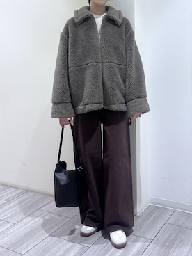 「シンプルコーデ」｜makiさん（レディース・170cm・30代）の冬コーディネート