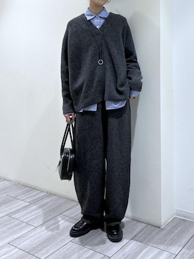 「アイテム（その他シューズ）」を使った、makiさん（レディース・170cm・30代）の秋コーディネート