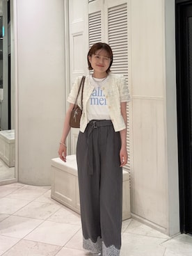 hiyori_mugishimaさん（レディース・166cm）の夏コーディネート