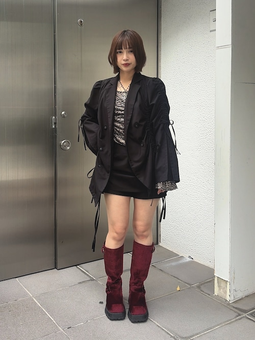 パターンシアーベロアトップス