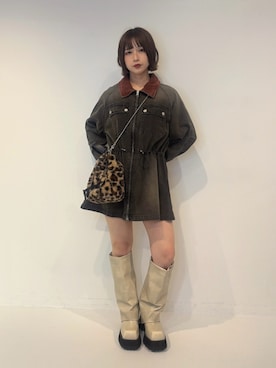 Nunさん（レディース・156cm）の夏コーディネート