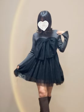 「RANDA（ランダ）のアイテム」を使った、めめさん（レディース・165cm）の冬コーディネート