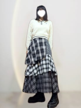 めめさん（レディース・165cm）の冬コーディネート