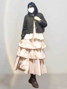めめさん（レディース・165cm）の春コーディネート