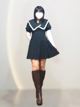 めめさん(レディース・165cm)の冬コーディネート