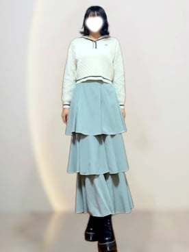 めめさん（レディース・165cm）の冬コーディネート