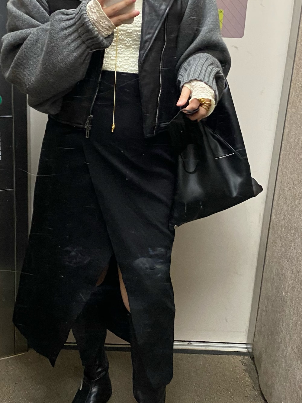 ダブルフェイス　スリーブニット TODAYFUL（トゥデイフル）の「ダブルフェイススリーブニット（ニット