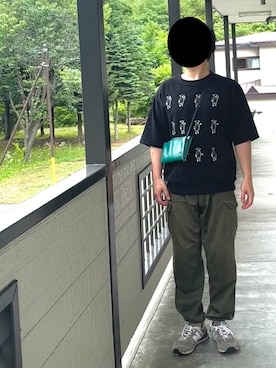 「グラニフ」｜d さん（メンズ・173cm）の夏コーディネート