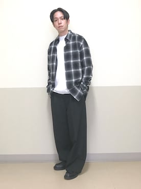 しんごさん（メンズ・169cm）の春コーディネート