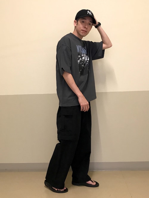 黒 L ダブルタップス 23SS リップストップ カーゴパンツ
