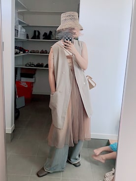 𝙱 𝙸 𝚆 𝙰      さん（レディース・158cm）の夏コーディネート