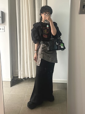 「JEANASIS（ジーナシス）のアイテム」を使った、𝙱 𝙸 𝚆 𝙰      さん（レディース・158cm）の夏コーディネート