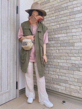 𝙱 𝙸 𝚆 𝙰      さん（レディース・158cm）の夏コーディネート