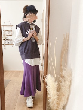 𝙱 𝙸 𝚆 𝙰 さん(レディース・158cm)の秋コーディネート