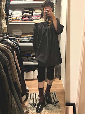 「RODEO CROWNS WIDE BOWL（ロデオクラウンズワイドボウル）のアイテム」を使った、𝙱 𝙸 𝚆 𝙰      さん（レディース・158cm）の秋コーディネート