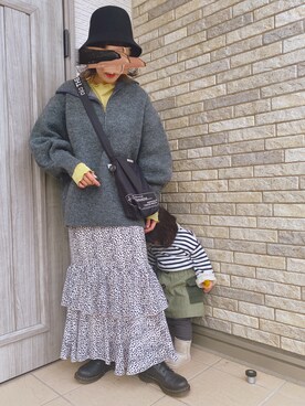 𝙱 𝙸 𝚆 𝙰      さん（レディース・158cm）の冬コーディネート