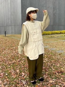 「JOURNAL STANDARD relume（ジャーナルスタンダード　レリューム）のアイテム（ジャケット/アウター）」を使った、こつさん（レディース・154cm）の秋コーディネート