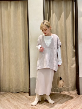 chisatotakemotoさん（レディース・153cm）の冬コーディネート