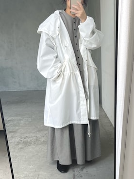 「Libra Cue（リブラ キュー）のアイテム」を使った、Libra Cue_abeさん（レディース・158cm）の春コーディネート