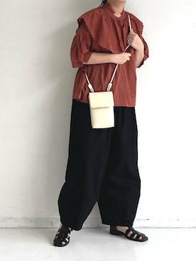 「Libra Cue（リブラ キュー）のアイテム」を使った、Libra Cue_abeさん（レディース・158cm）の春コーディネート