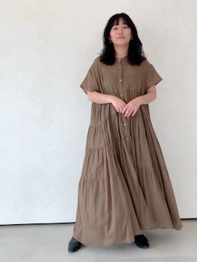 「Libra Cue（リブラ キュー）のアイテム（パンプス）」を使った、Libra Cue_abeさん（レディース・158cm）の夏コーディネート