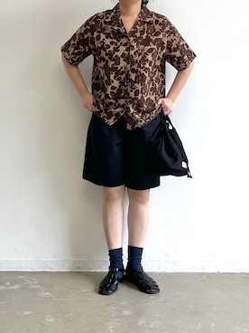「Libra Cue（リブラ キュー）のアイテム」を使った、Libra Cue_abeさん（レディース・158cm）の春コーディネート
