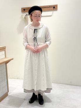 「TSUHARU by Samansa Mos2（ツハルバイサマンサモスモス）のアイテム（ブーツ）」を使った、meguさん（レディース・159cm）の冬コーディネート