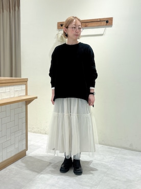 meguさん（レディース・159cm）の冬コーディネート