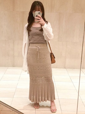 momo∨̈さん(レディース・159cm)の夏コーディネート