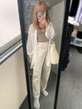 momo∨̈さん(レディース・159cm)の春コーディネート